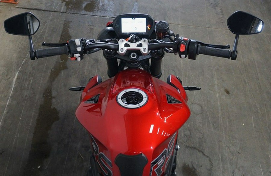 2024 Triumph Street Triple 765 RS Carnival Red