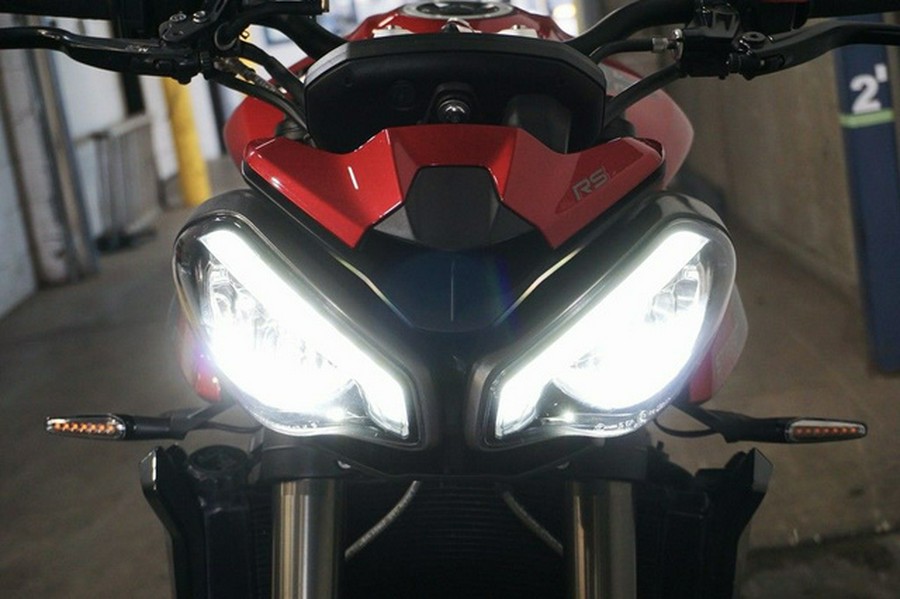 2024 Triumph Street Triple 765 RS Carnival Red