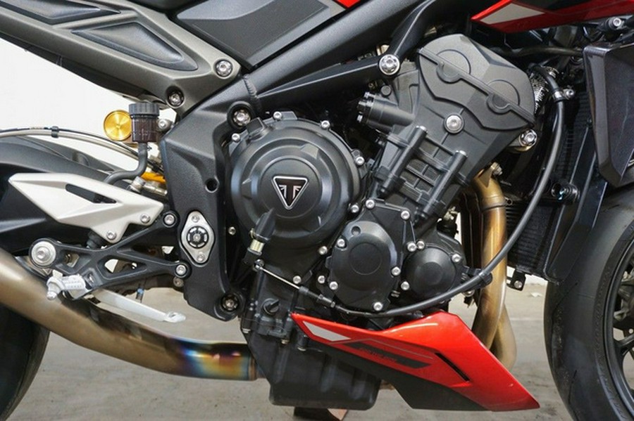 2024 Triumph Street Triple 765 RS Carnival Red