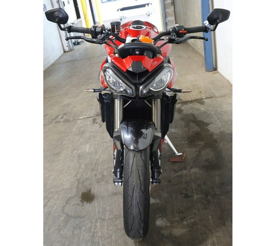 2024 Triumph Street Triple 765 RS Carnival Red