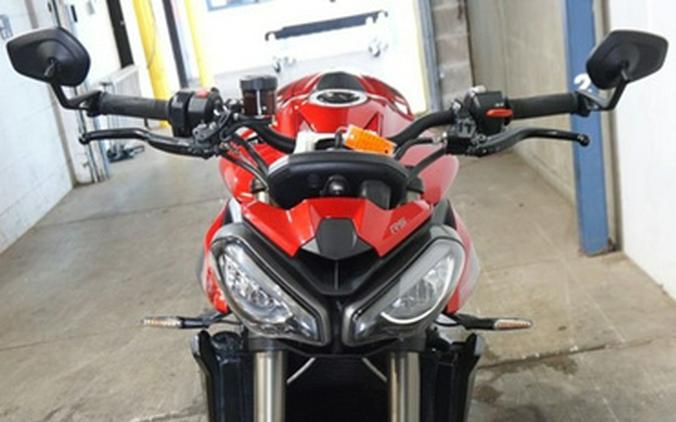 2024 Triumph Street Triple 765 RS Carnival Red