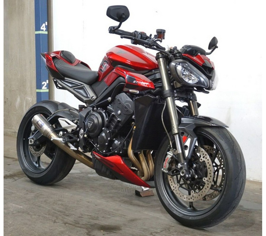 2024 Triumph Street Triple 765 RS Carnival Red