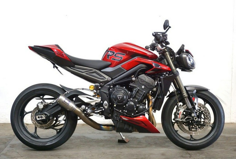 2024 Triumph Street Triple 765 RS Carnival Red
