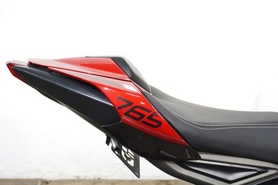 2024 Triumph Street Triple 765 RS Carnival Red