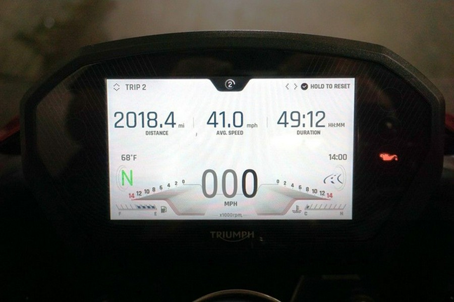 2024 Triumph Street Triple 765 RS Carnival Red