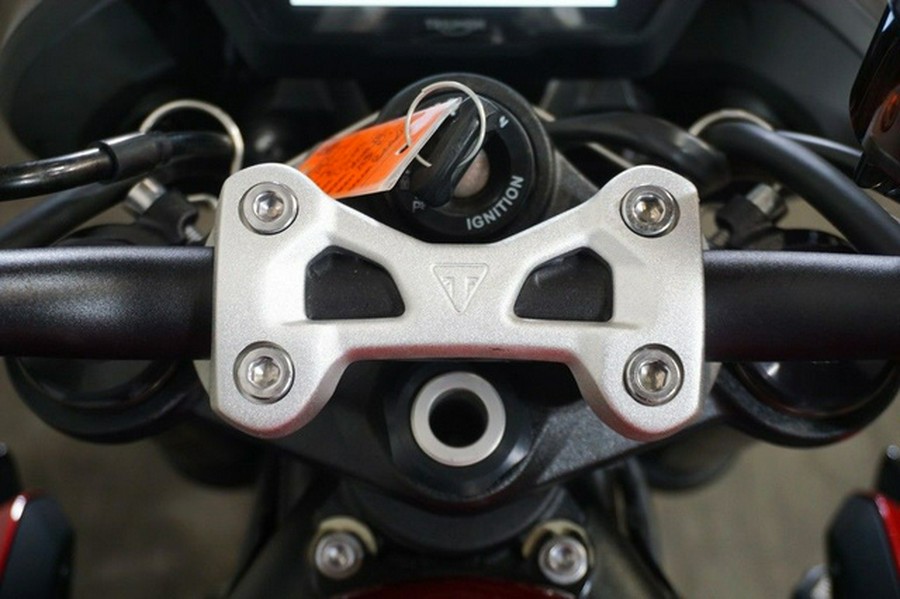 2024 Triumph Street Triple 765 RS Carnival Red