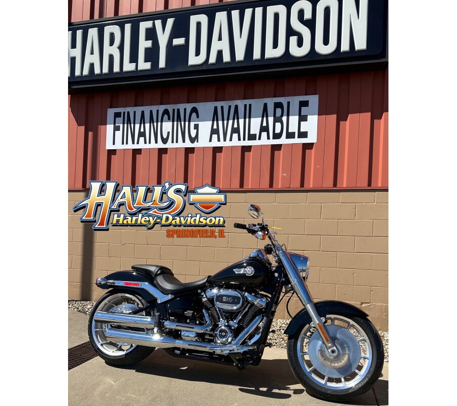 2024 Harley-Davidson Fat Boy 114 Vivid Black