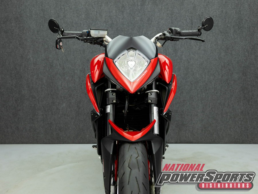 2014 MV AGUSTA RIVALE 800 W/ABS