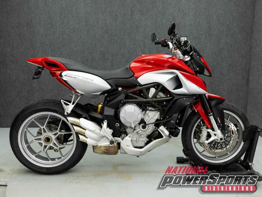 2014 MV AGUSTA RIVALE 800 W/ABS