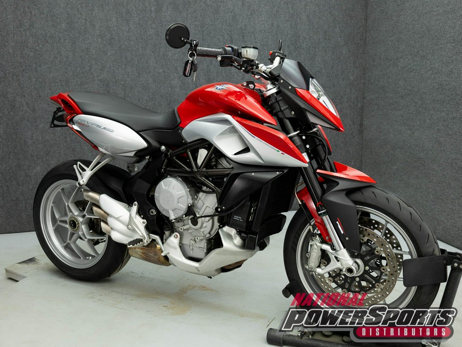 2014 MV AGUSTA RIVALE 800 W/ABS