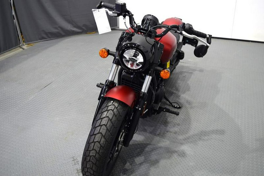 2025 Indian Motorcycle® Scout® Bobber Limited Sunset Red Smoke