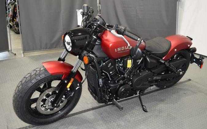 2025 Indian Motorcycle® Scout® Bobber Limited Sunset Red Smoke