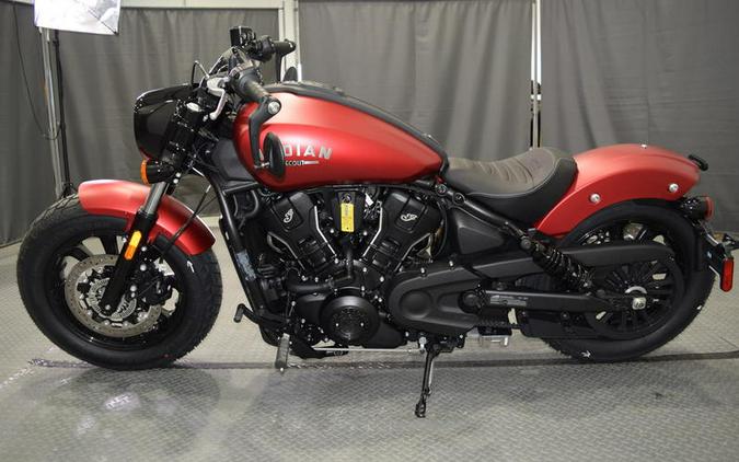 2025 Indian Motorcycle® Scout® Bobber Limited Sunset Red Smoke