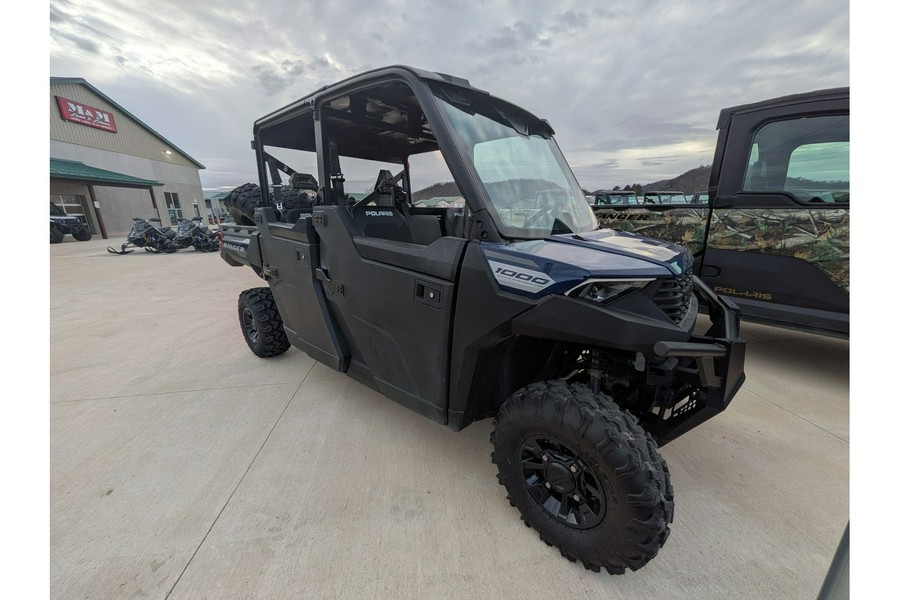 2023 Polaris RANGER CREW 1000 PREMIUM - SPRINGFIELD BLUE Premium