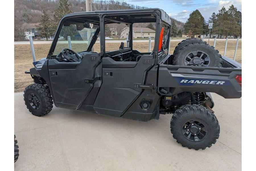 2023 Polaris RANGER CREW 1000 PREMIUM - SPRINGFIELD BLUE Premium