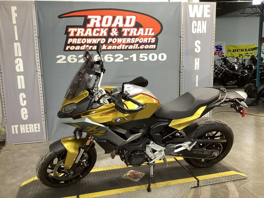 2020 BMW F 900 XR Galvanic Gold Metallic