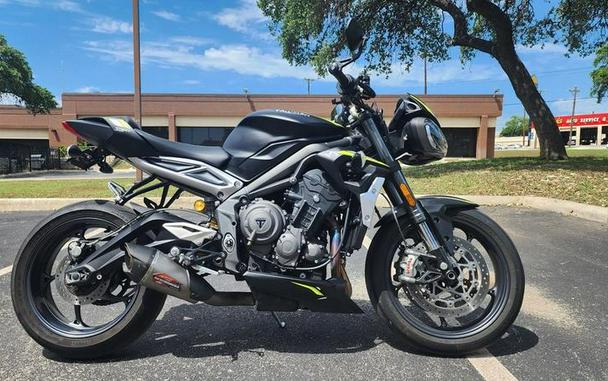 2021 Triumph Street Triple RS Matte Black