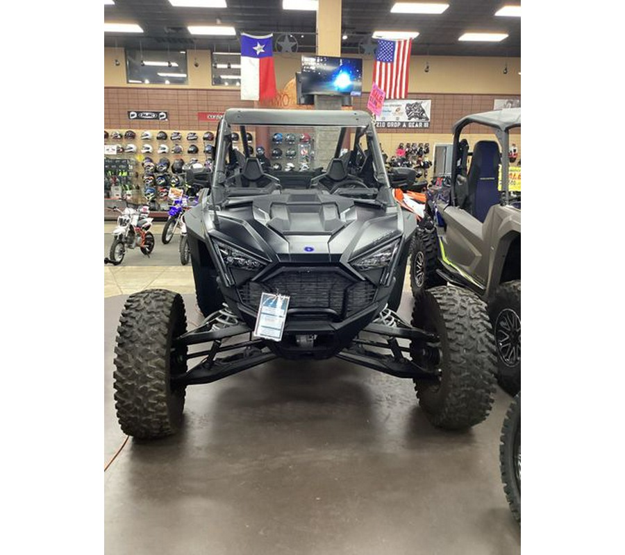 New 2023 POLARIS RZR TURBO R ULTIMATE MATTE ONYX BLACK