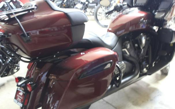 2026 Indian Motorcycle® Pursuit® Dark Horse® Maroon Metallic