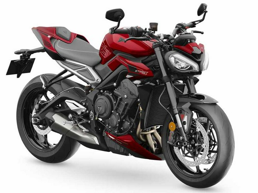 2024 Triumph Street Triple 765 RS Carnival Red