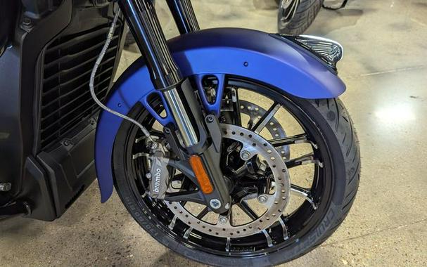 New 2024 INDIAN MOTORCYCLE CHALLENGER DARK HORSE SPIRIT BLU SMK