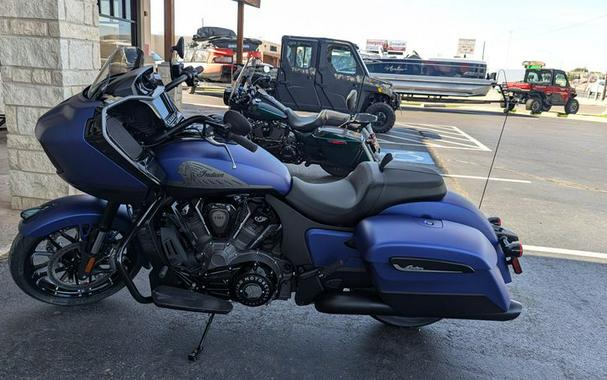 New 2024 INDIAN MOTORCYCLE CHALLENGER DARK HORSE SPIRIT BLU SMK