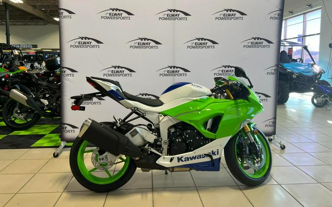 2024 Kawasaki Ninja ZX-6R 40th Anniversary Edition ABS