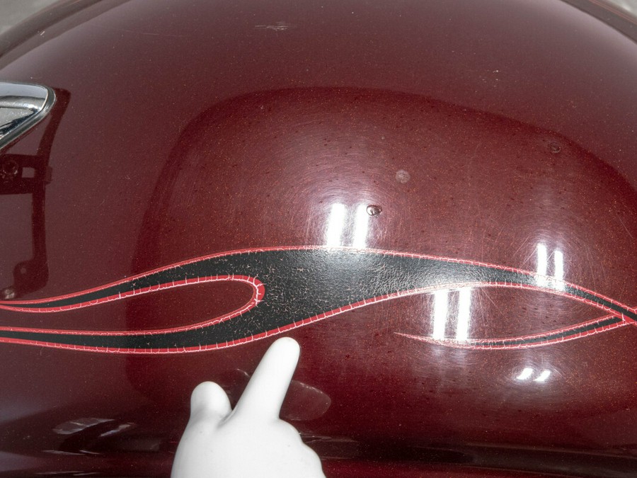 2008 HARLEY-DAVIDSON FXCWC ROCKER C in Crimson Red Deluxe