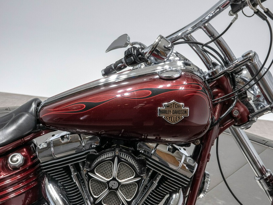 2008 HARLEY-DAVIDSON FXCWC ROCKER C in Crimson Red Deluxe