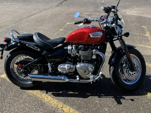 2018 Triumph Bonneville Speedmaster Cranberry Red