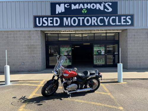 2018 Triumph Bonneville Speedmaster Cranberry Red