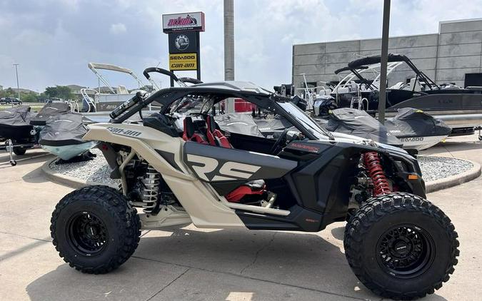 2023 Can-Am® Maverick X3 X rs Turbo RR Desert Tan / Carbon Black / Magma Red