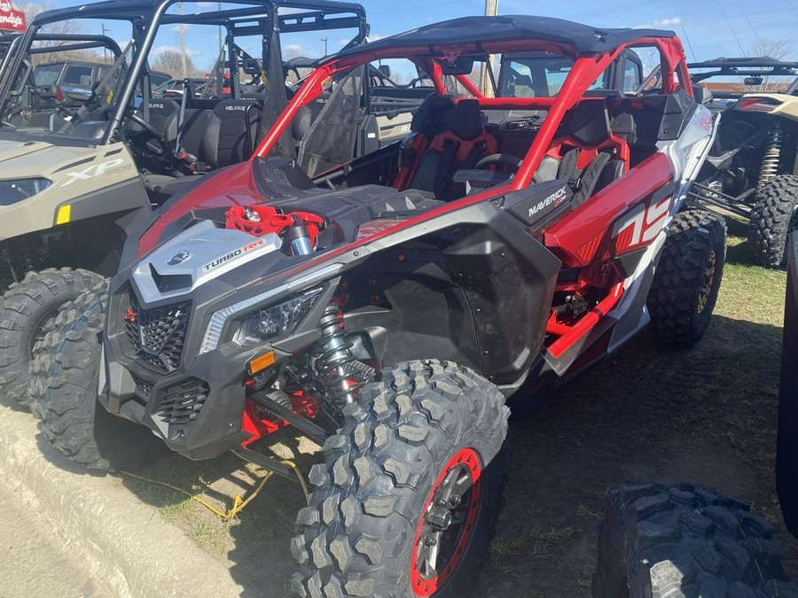 2024 Can-Am® Maverick X3 X ds Turbo RR Fiery Red & Hyper Silver