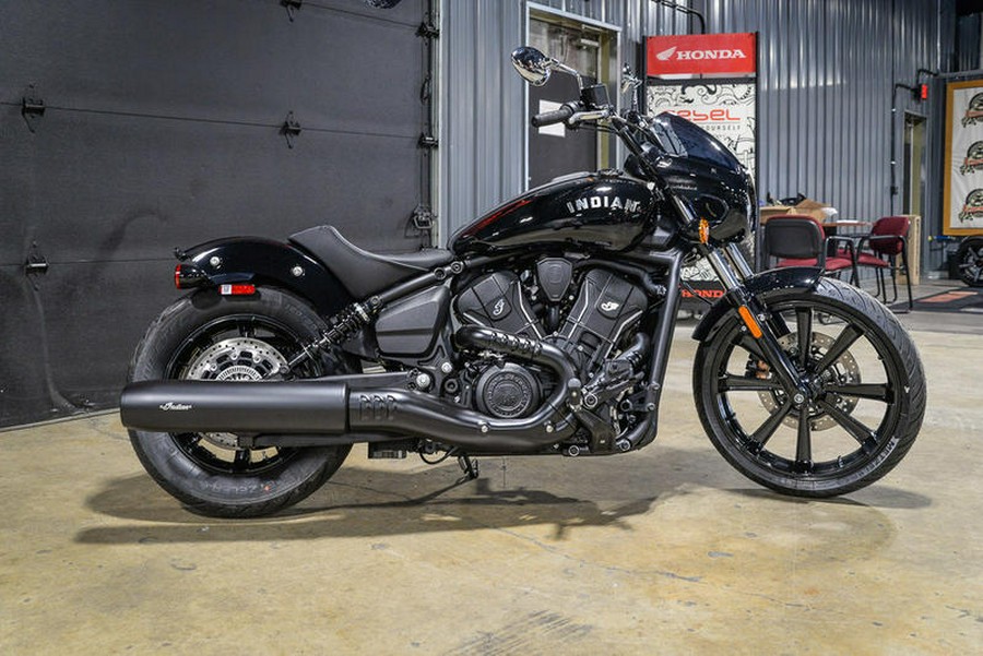 2025 Indian Motorcycle® Sport Scout® Sixty Black Metallic
