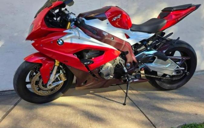 2016 BMW S 1000 RR Black Storm Metallic / Racing Red