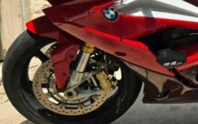 2016 BMW S 1000 RR Black Storm Metallic / Racing Red