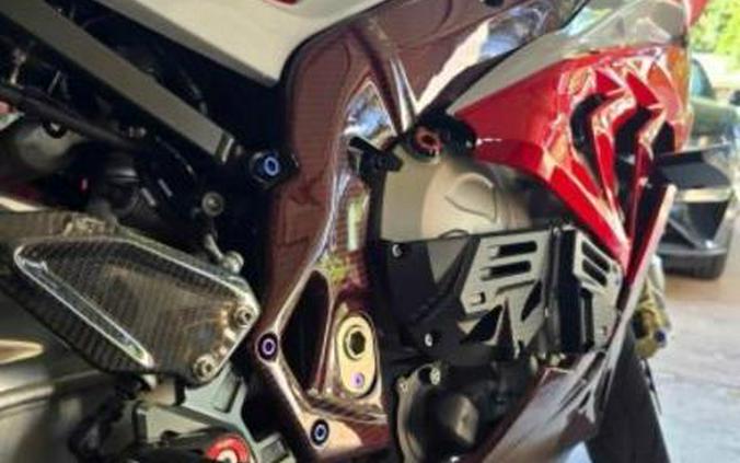 2016 BMW S 1000 RR Black Storm Metallic / Racing Red