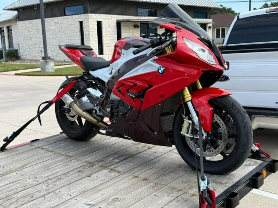 2016 BMW S 1000 RR Black Storm Metallic / Racing Red