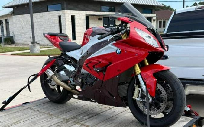 2016 BMW S 1000 RR Black Storm Metallic / Racing Red