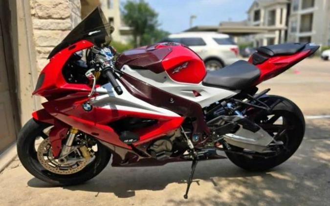 2016 BMW S 1000 RR Black Storm Metallic / Racing Red