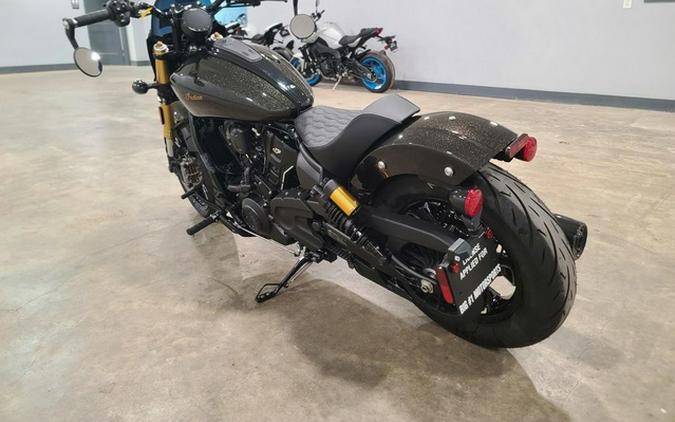 2026 Indian 101 Scout Black Crystal With Super Graphite