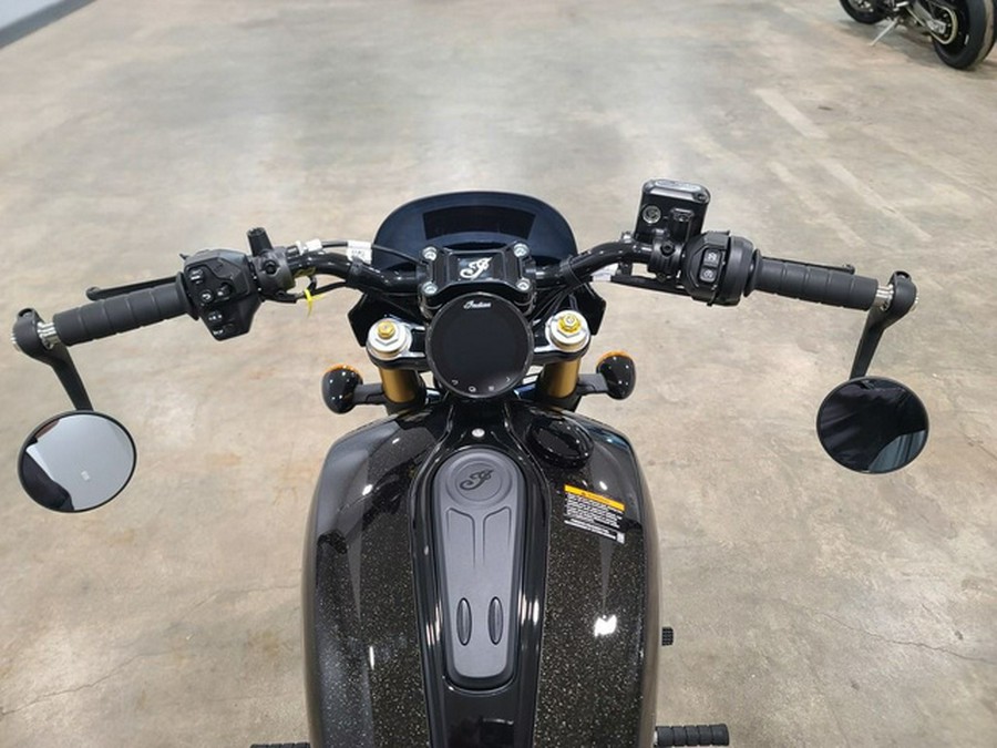 2026 Indian 101 Scout Black Crystal With Super Graphite