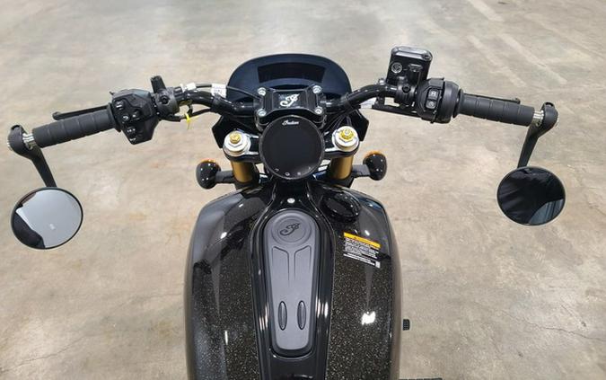 2026 Indian 101 Scout Black Crystal With Super Graphite