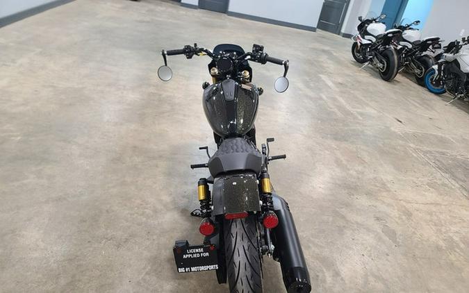 2026 Indian 101 Scout Black Crystal With Super Graphite