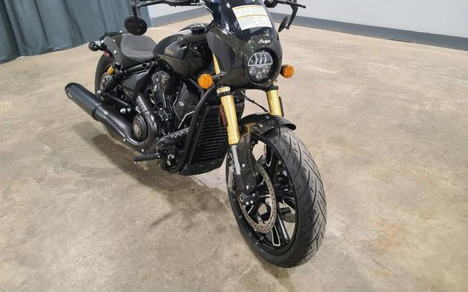 2026 Indian 101 Scout Black Crystal With Super Graphite