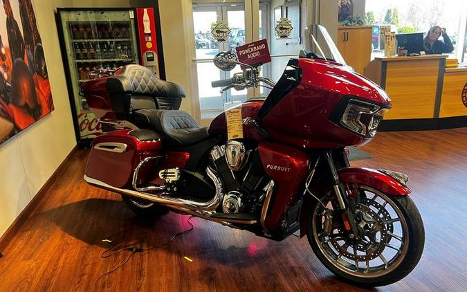 2024 Indian Motorcycle® Pursuit® Limited® with PowerBand Audio Package Sunset Red Metallic