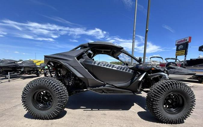 2024 Can-Am® Maverick R X RS with Smart-Shox Triple Black