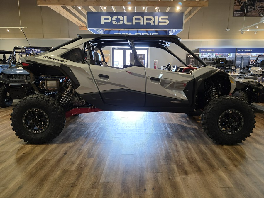 2026 Kawasaki TERYX5 H2 Deluxe eS Ice Gray / Flat Ebony - 111784