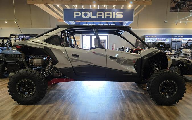 2026 Kawasaki TERYX5 H2 Deluxe eS Ice Gray / Flat Ebony - 111784