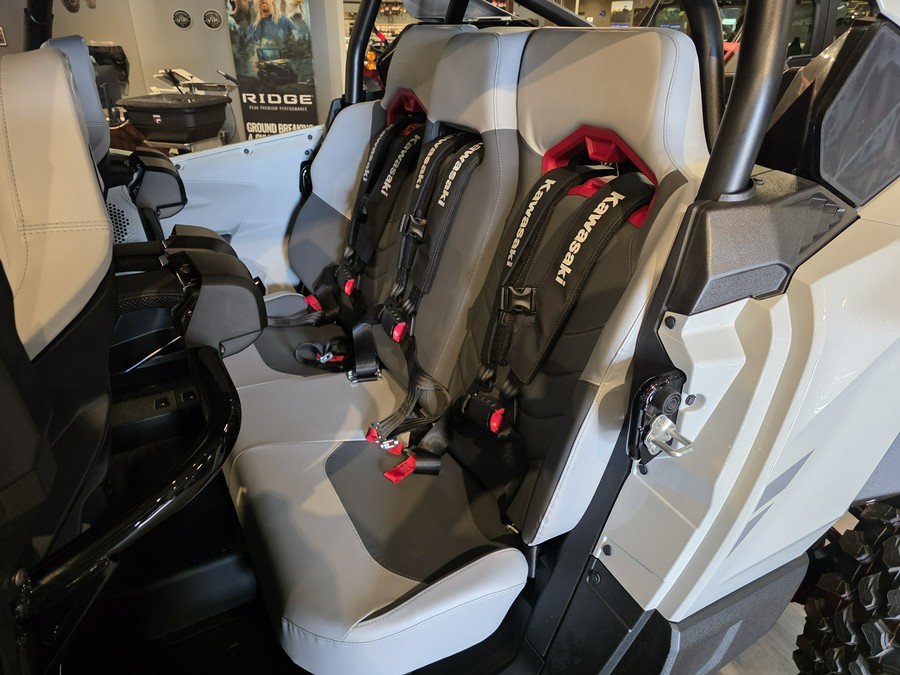 2026 Kawasaki TERYX5 H2 Deluxe eS Ice Gray / Flat Ebony - 111784